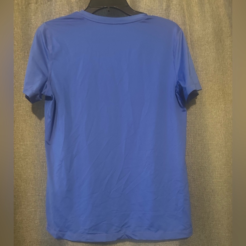 Nike Women's Short Sleeve Blue Tee - Picture 4 of 4